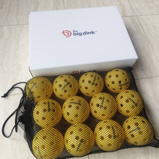 Pickleball Balls 12 Pack - The Big Dink